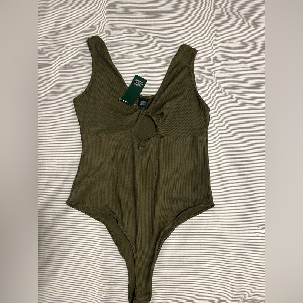 Wild Fable Green Bodysuit